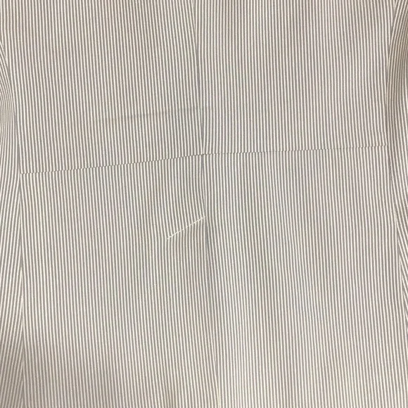 TOMMY PINSTRIPE BOYFRIEND JACKET SZ 12 - Picture 10 of 16